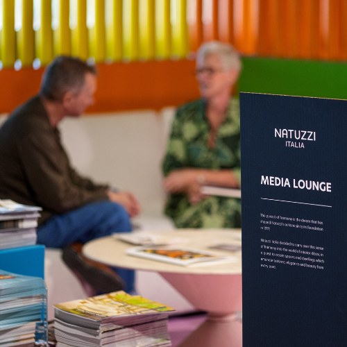 Media Lounge sponsored by Natuzzi